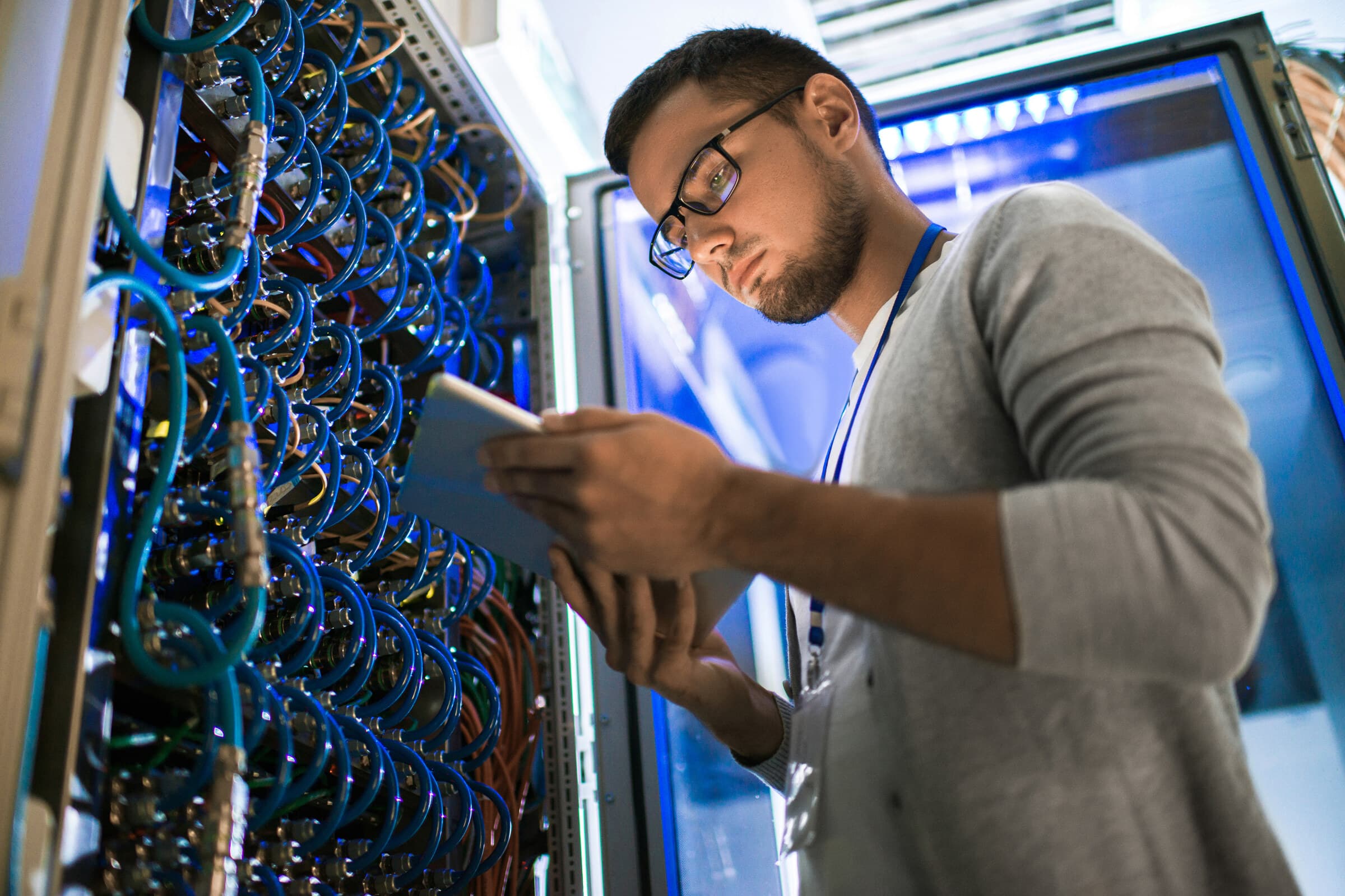 Colocation-Racks im LWLcom-Rechenzentrum